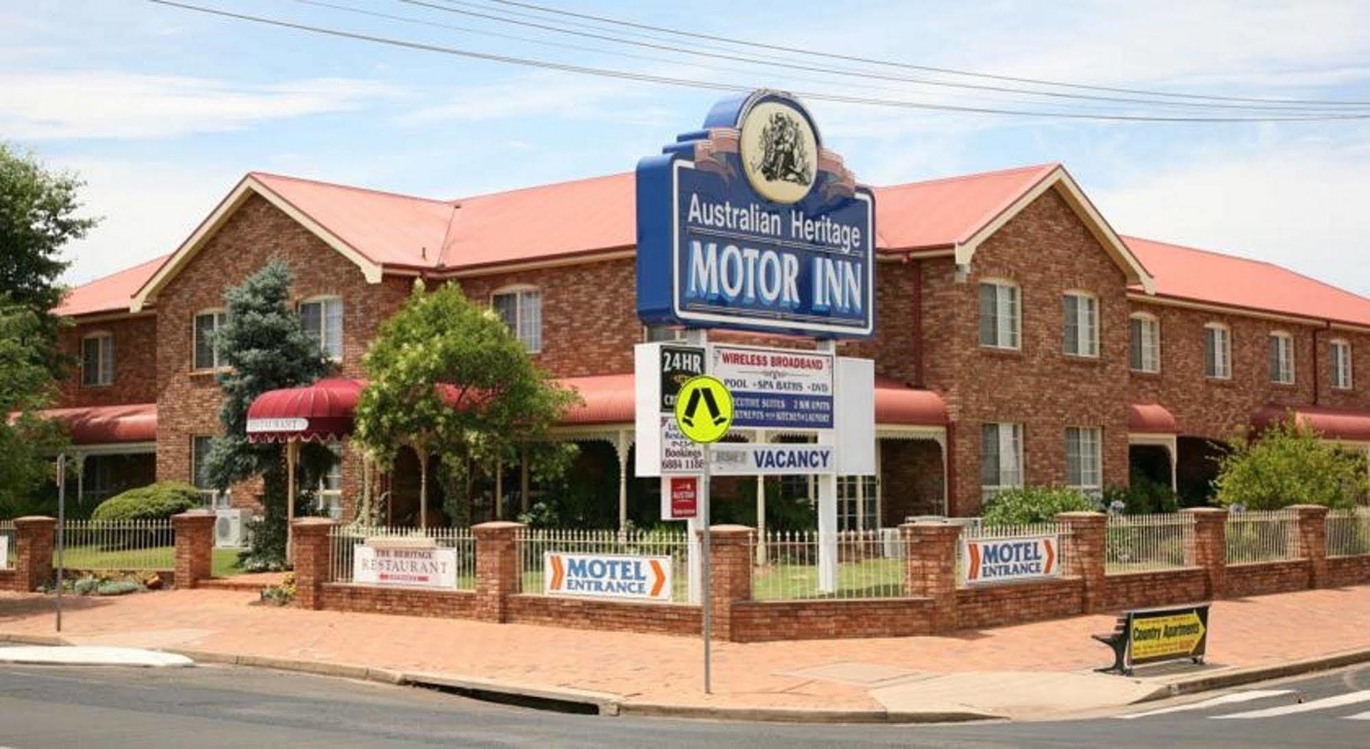 Australian Heritage Motor Inn Dubbo Exterior foto